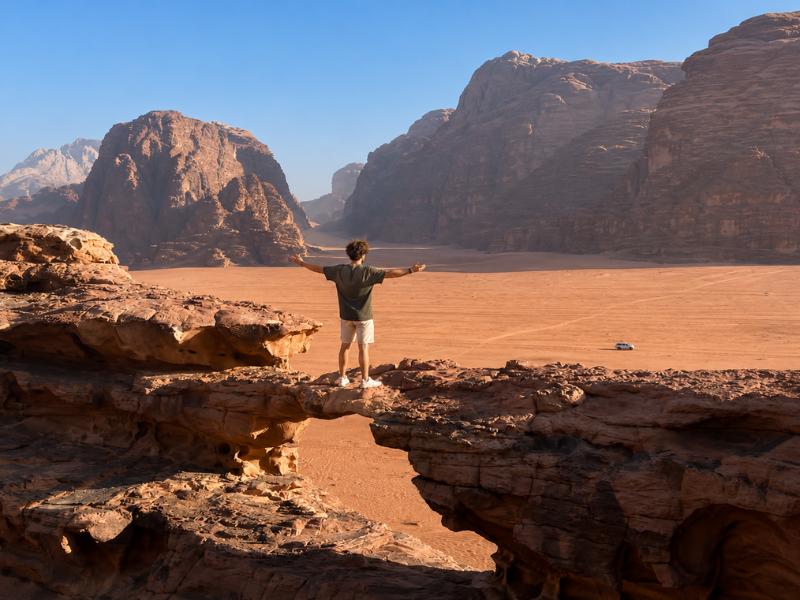 Petra, Wadi Rum & Dead Sea 2-Day Adventure from Amman